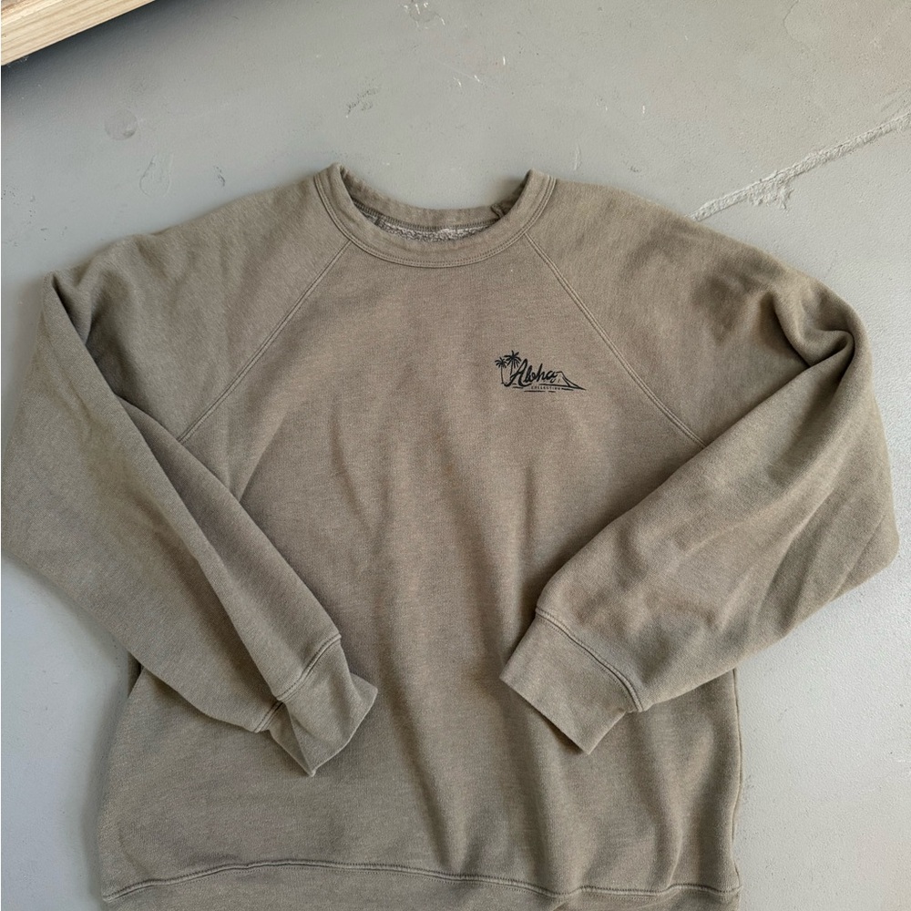 Aloha crewneck sweatshirt women’s large